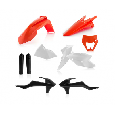 Σετ πλαστικά μοτοσυκλέτας ACERBIS για KTM EXC/EXC-F 17-19 OEM 18